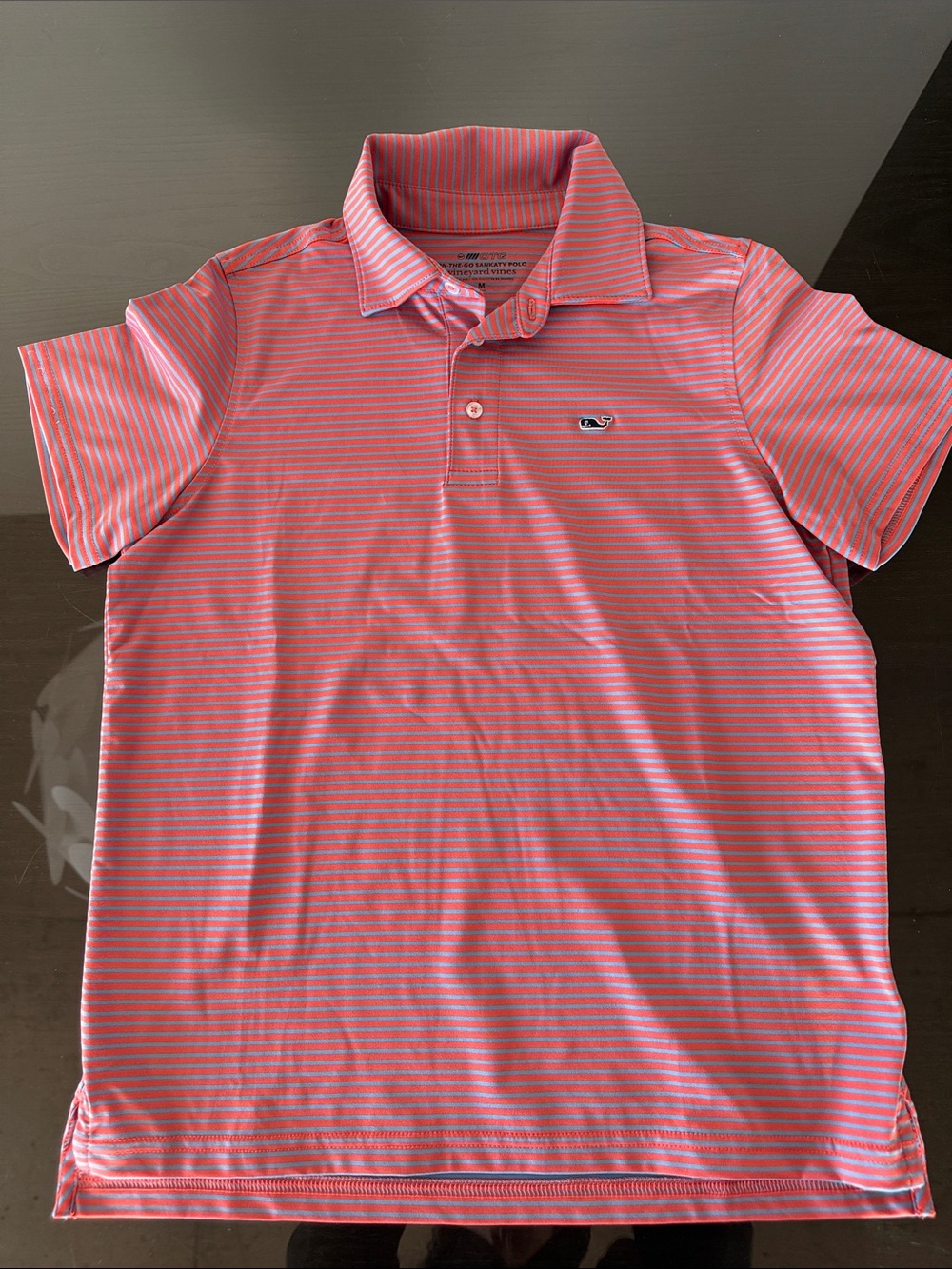 Vineyard Vines Kids Sankaty Striped Polo Shirt